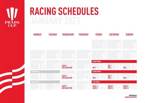 next prada cup race|usa's cup racing schedule.